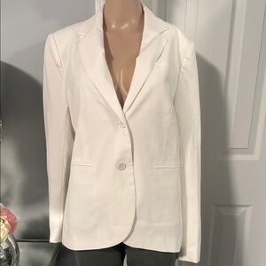 Larry Levine Women's Cream Blazer